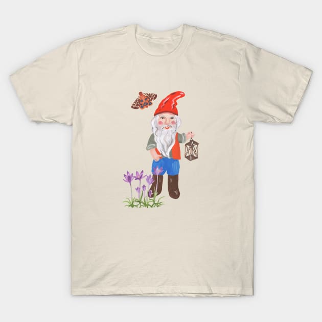 Garden Gnome T-Shirt by Das Brooklyn